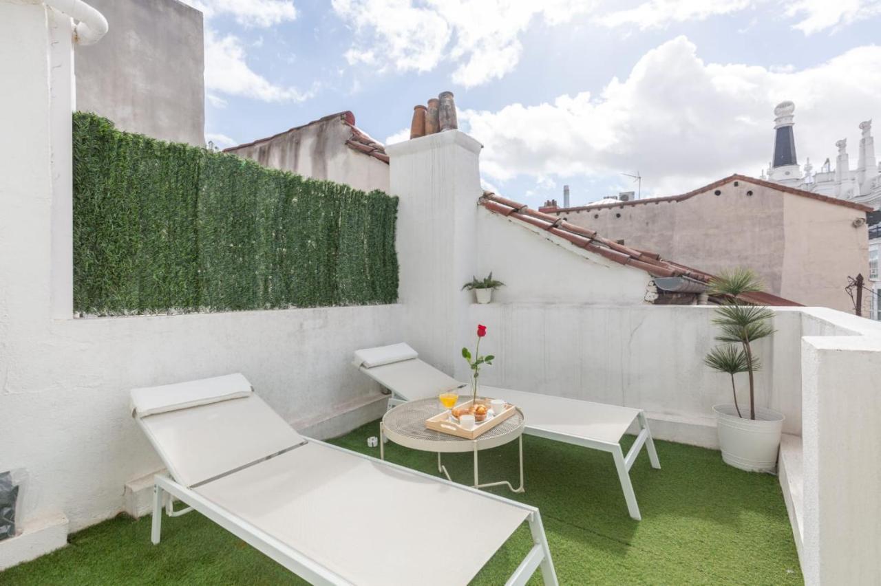 Apartamento Atico Las Letras - Alojamiento De Temporada Madrid Luaran gambar